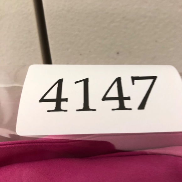 Project Runway Womens Top Size Large Pink Tie Waist V Neck Office Career Classic - Picture 10 of 11